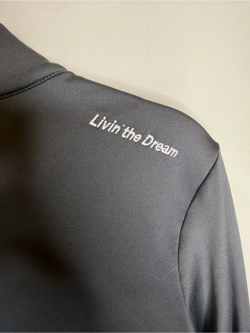 Nike Golf Dri-FIT 1/4 zip pullover featuring the 